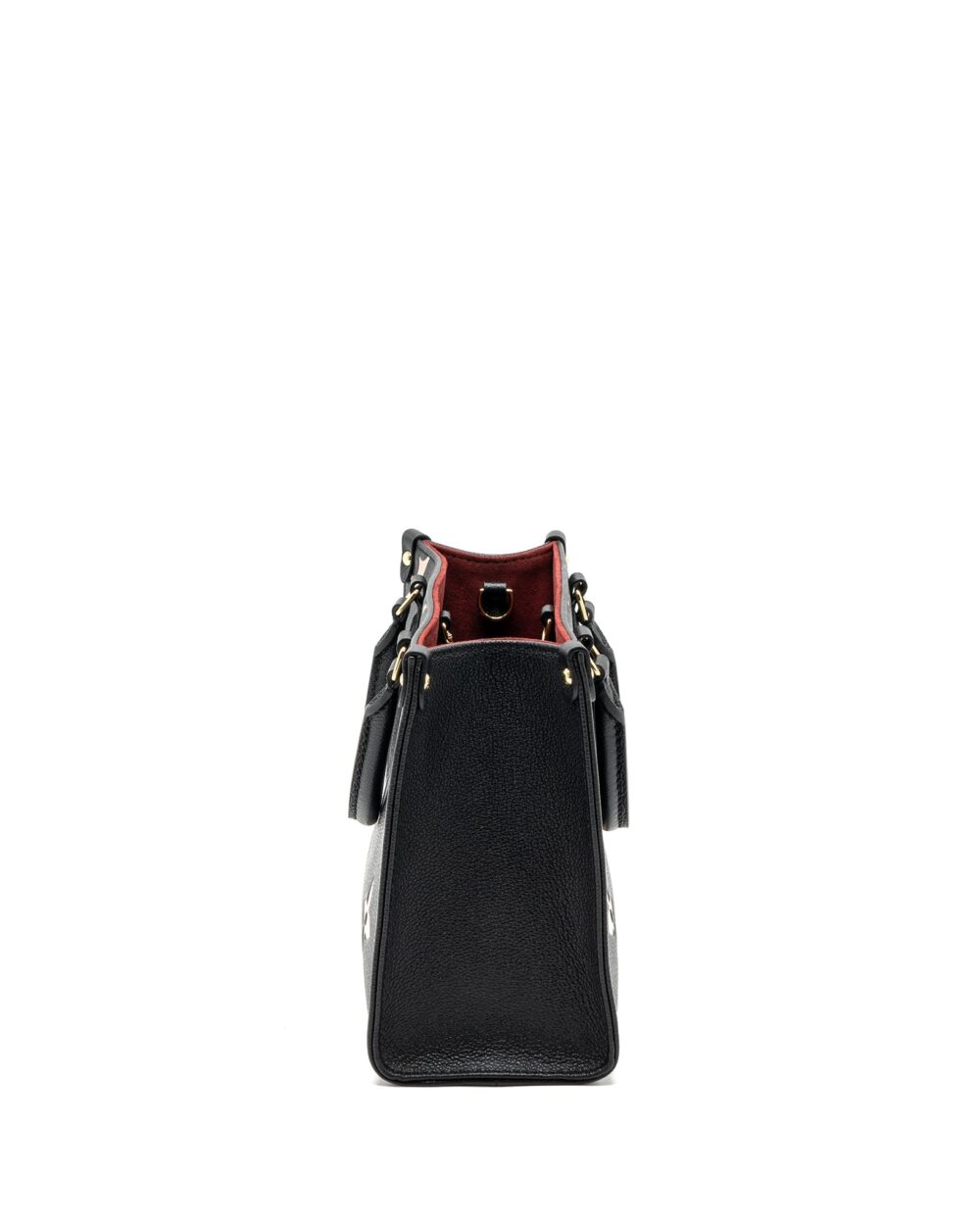 AAA Replica Louis Vuitton LV ONTHEGO PM BICOLOUR MONOGRAM EMPREINTE LEATHER BLACK/BEIGE GHW(NEW VERSION)