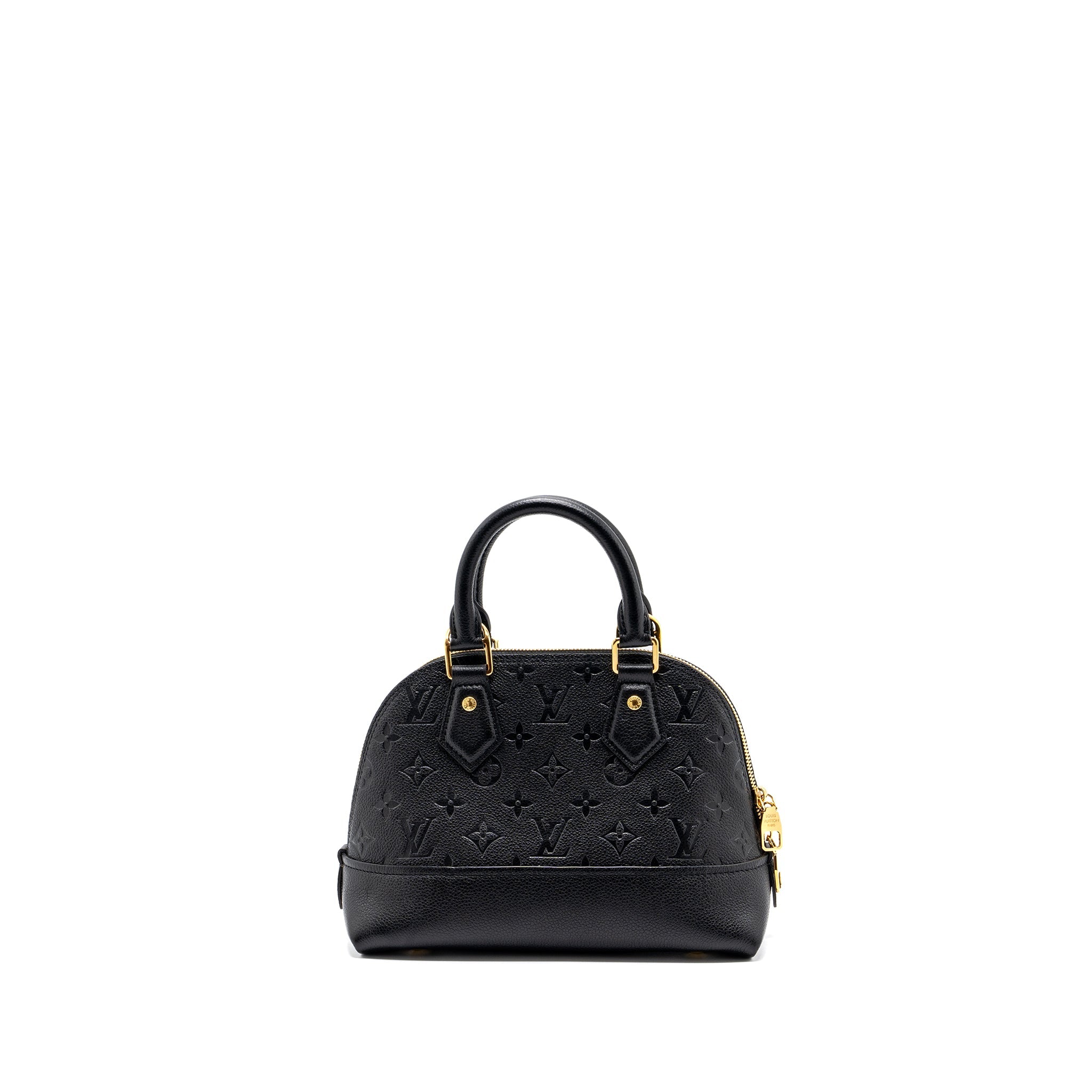 AAA Replica Louis Vuitton LV NEO ALMA BB MONOGRAM EMPREINTE BLACK GHW (NEW VERSION)