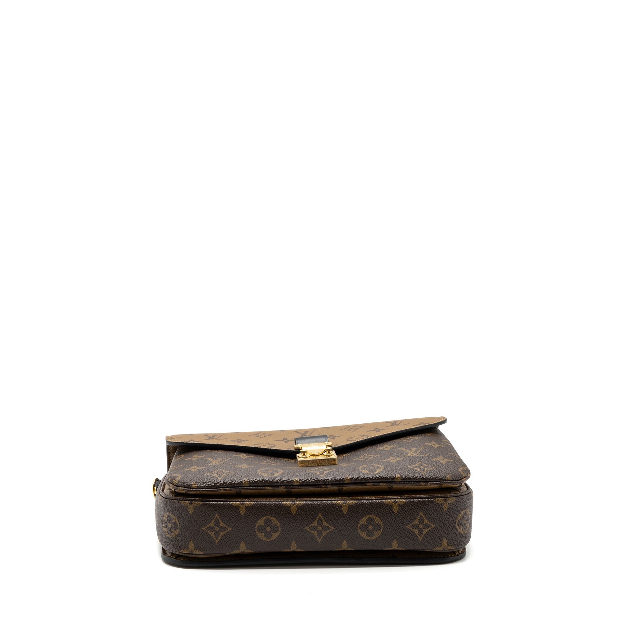 AAA Replica Louis Vuitton LV POCHETTE MÉTIS MONOGRAM REVERSE CANVAS GHW