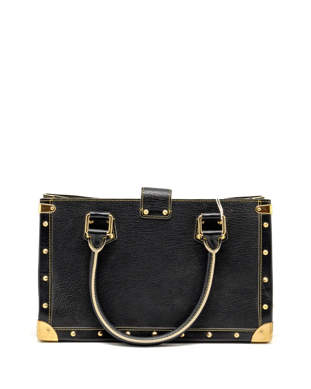 AAA Replica Louis Vuitton LV VINTAGE SHOULDER BAG BLACK GHW