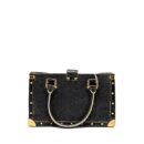 AAA Replica Louis Vuitton LV VINTAGE SHOULDER BAG BLACK GHW