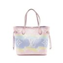 AAA Replica Louis Vuitton LV NEVERFULL MM ESCAL GIANT CANVAS PASTEL PINK SHW