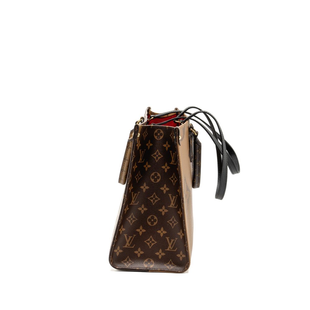 AAA Replica Louis Vuitton LV ONTHEGO MM MONOGRAM CANVAS GHW