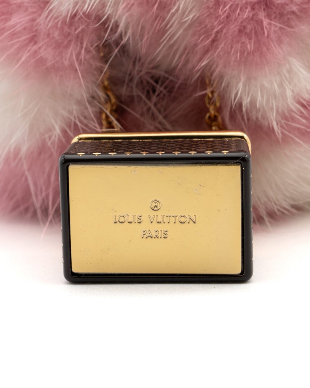 AAA Replica Louis Vuitton LV VIVIENNE HOT AIR BALLON BAG CHARM / KEY RING FUR MULTICOLOUR