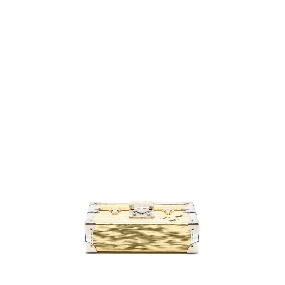 AAA Replica Louis Vuitton LV PETIT MALLE EPI GOLD / SILVER SHW