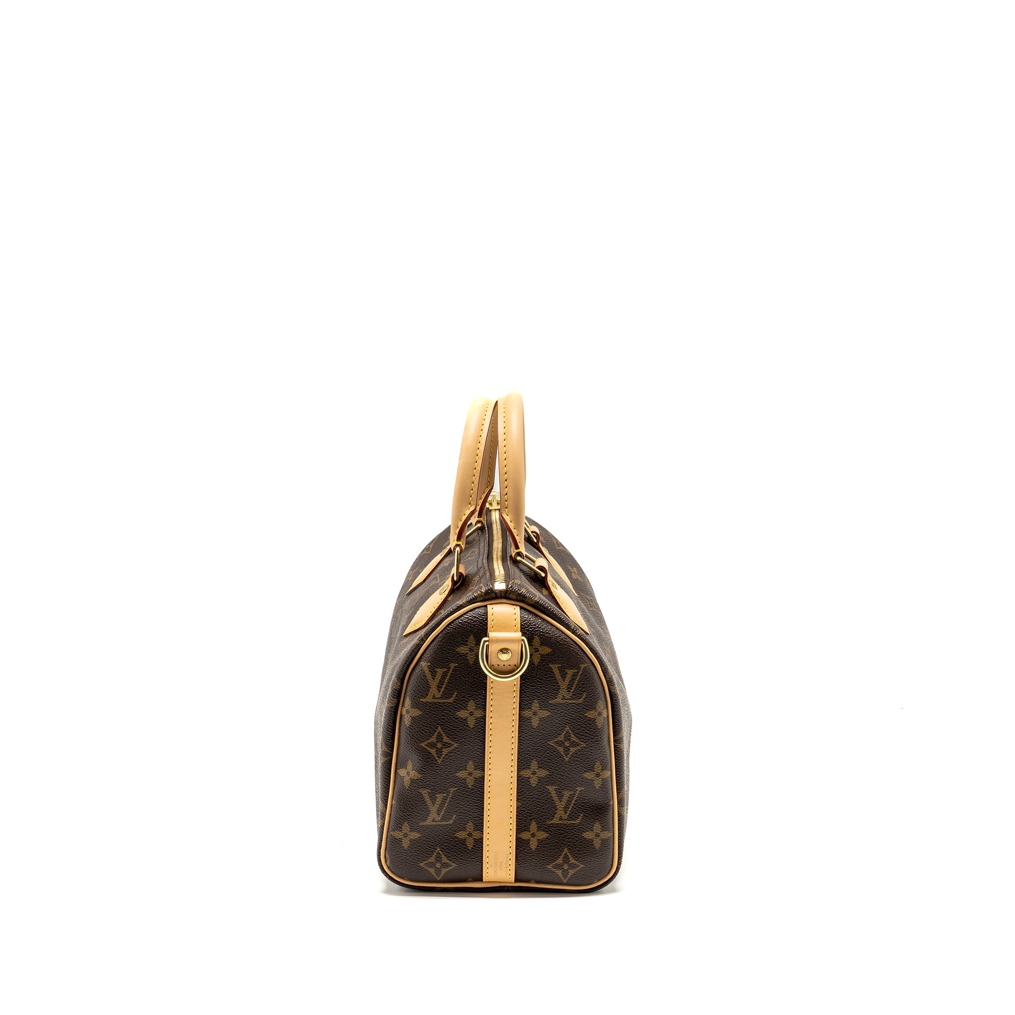 AAA Replica Louis Vuitton LV SPEEDY BANDOULIERE 25 MONOGRAM CANVAS GHW