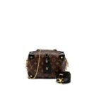 AAA Replica Louis Vuitton LV PETITE MALLE SOUPLE MONOGRAM CANVAS BLACK GHW (NEW VERSION)
