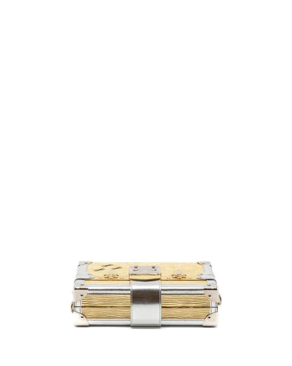 AAA Replica Louis Vuitton LV PETIT MALLE EPI GOLD / SILVER SHW