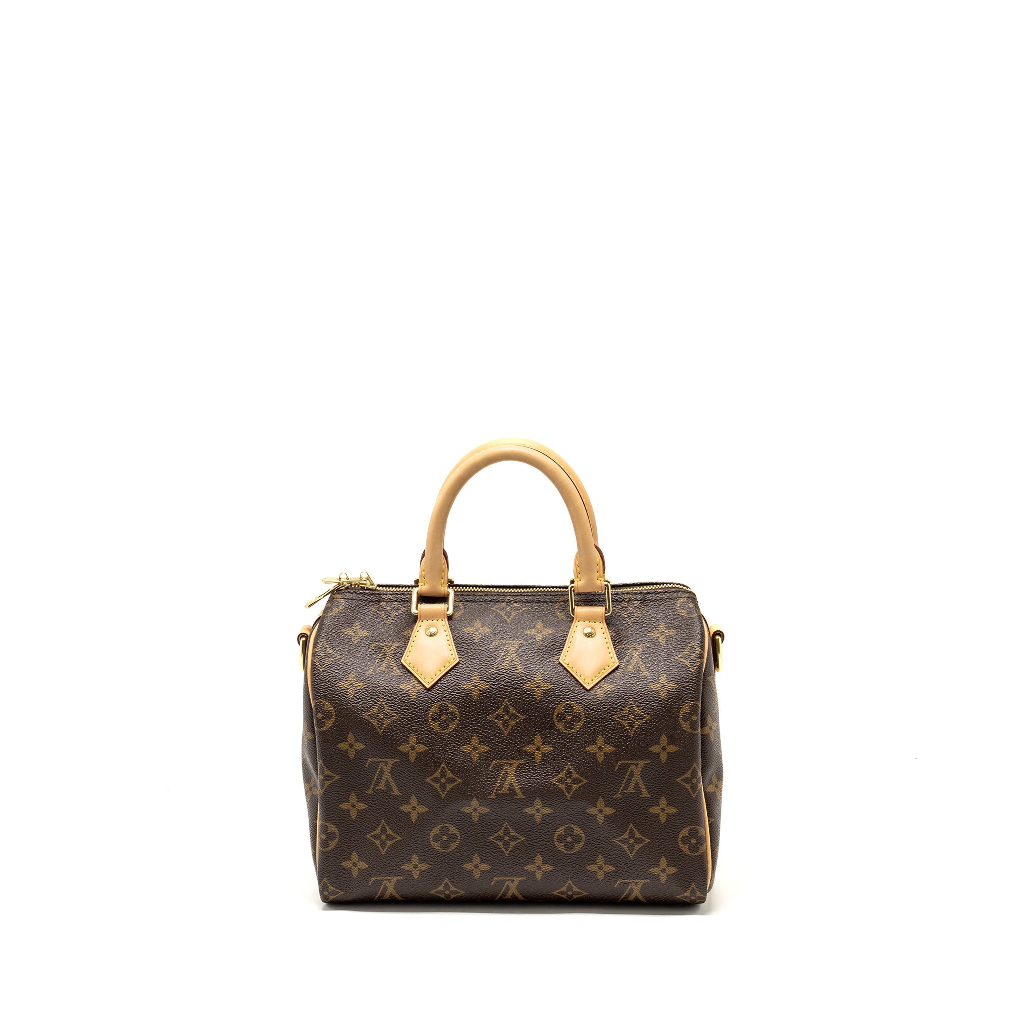 AAA Replica Louis Vuitton LV SPEEDY BANDOULIERE 25 MONOGRAM CANVAS GHW