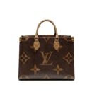 AAA Replica Louis Vuitton LV ONTHEGO MM MONOGRAM CANVAS GHW