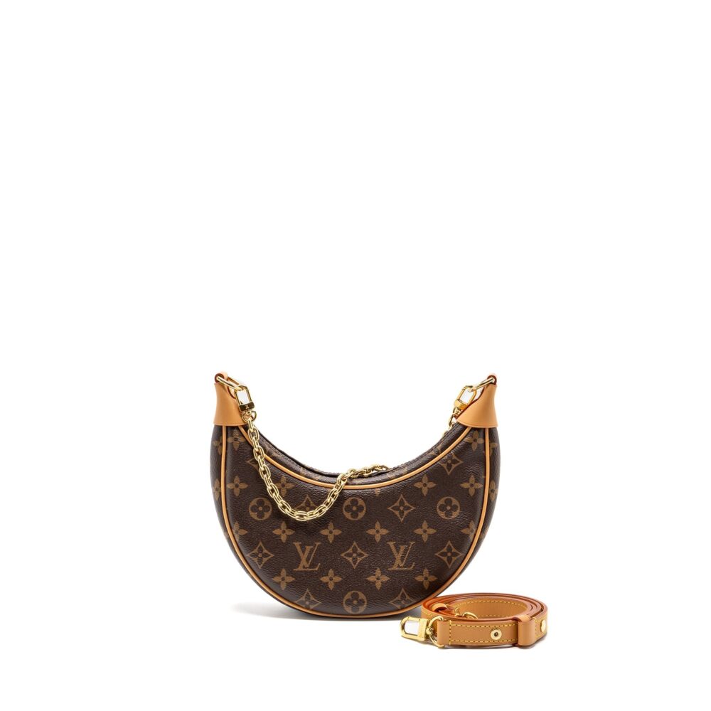 AAA Replica Louis Vuitton LV LOOP BAG MONOGRAM CANVAS GHW(NEW VERSION)