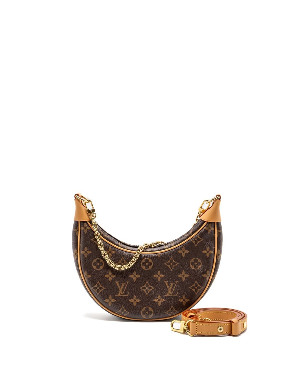 AAA Replica Louis Vuitton LV LOOP BAG MONOGRAM CANVAS GHW(NEW VERSION)