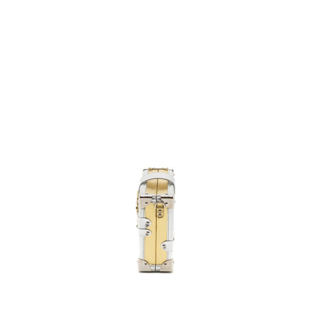 AAA Replica Louis Vuitton LV PETIT MALLE EPI GOLD / SILVER SHW