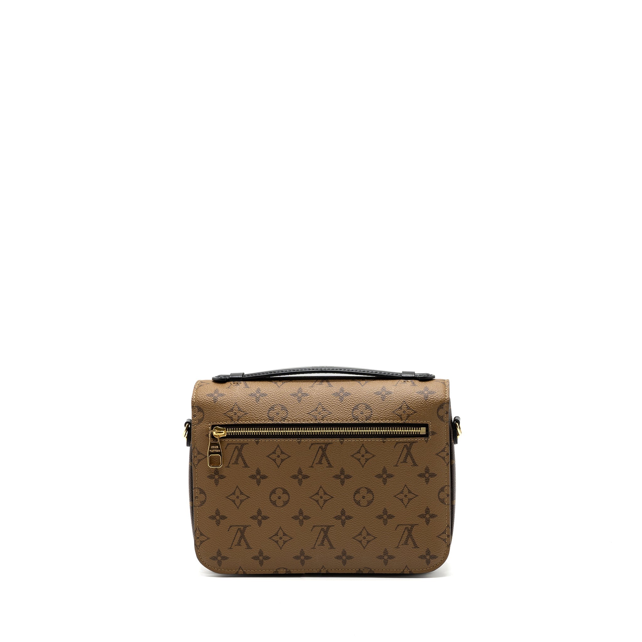 AAA Replica Louis Vuitton LV POCHETTE MÉTIS MONOGRAM REVERSE CANVAS GHW