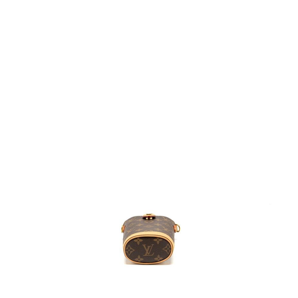 AAA Replica Louis Vuitton LV FOLD ME POUCH MONOGRAM CANVAS GHW