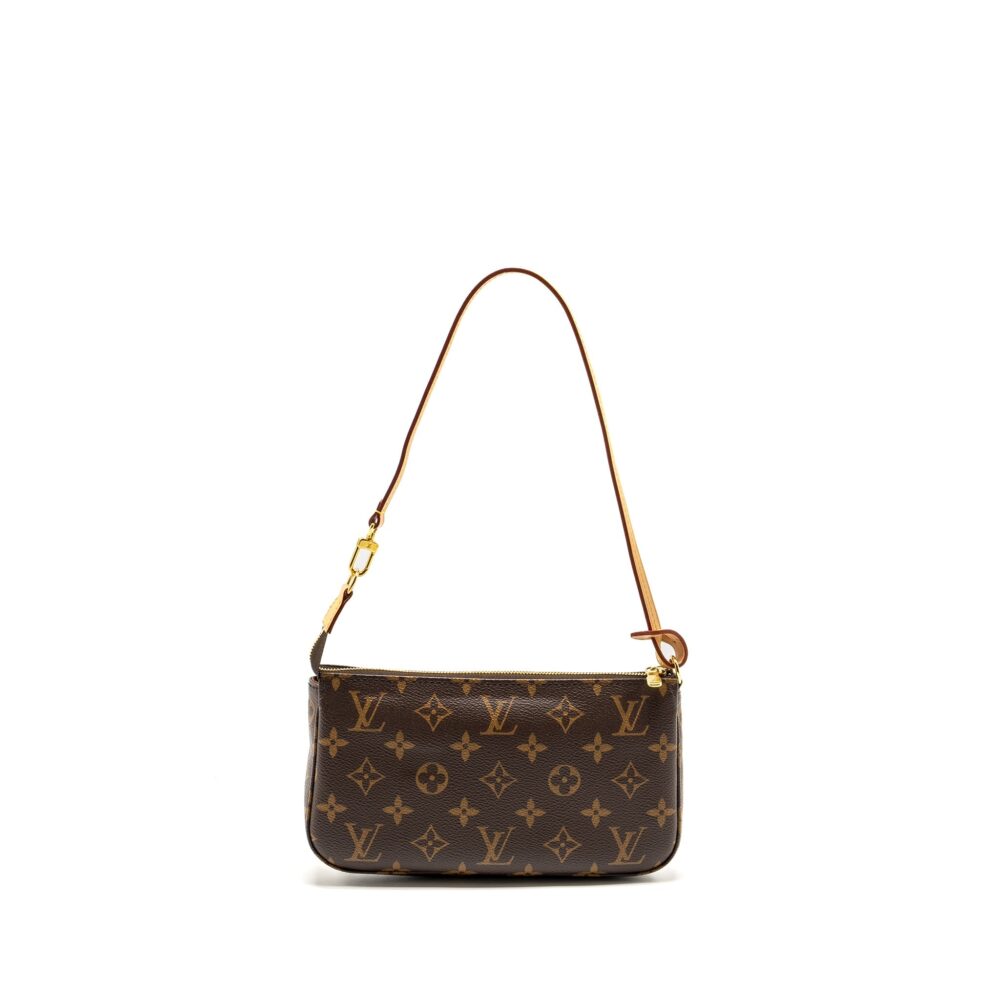 AAA Replica Louis Vuitton LV POCHETTE ACCESSORIES MONOGRAM CANVAS GHW