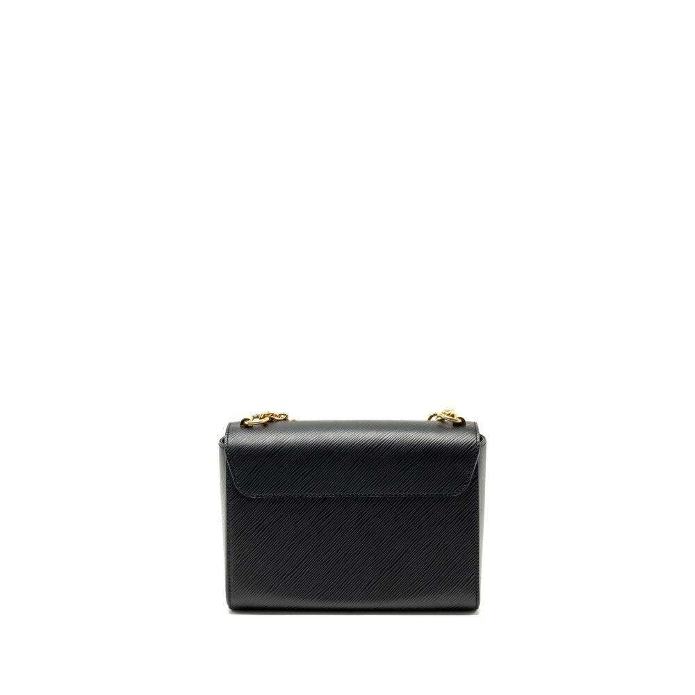AAA Replica Louis Vuitton LV TWIST MM EPI BLACK GHW