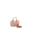 AAA Replica Louis Vuitton LV NANO SPEEDY MONOGRAM DENIM PINK GHW (NEW VERSION)