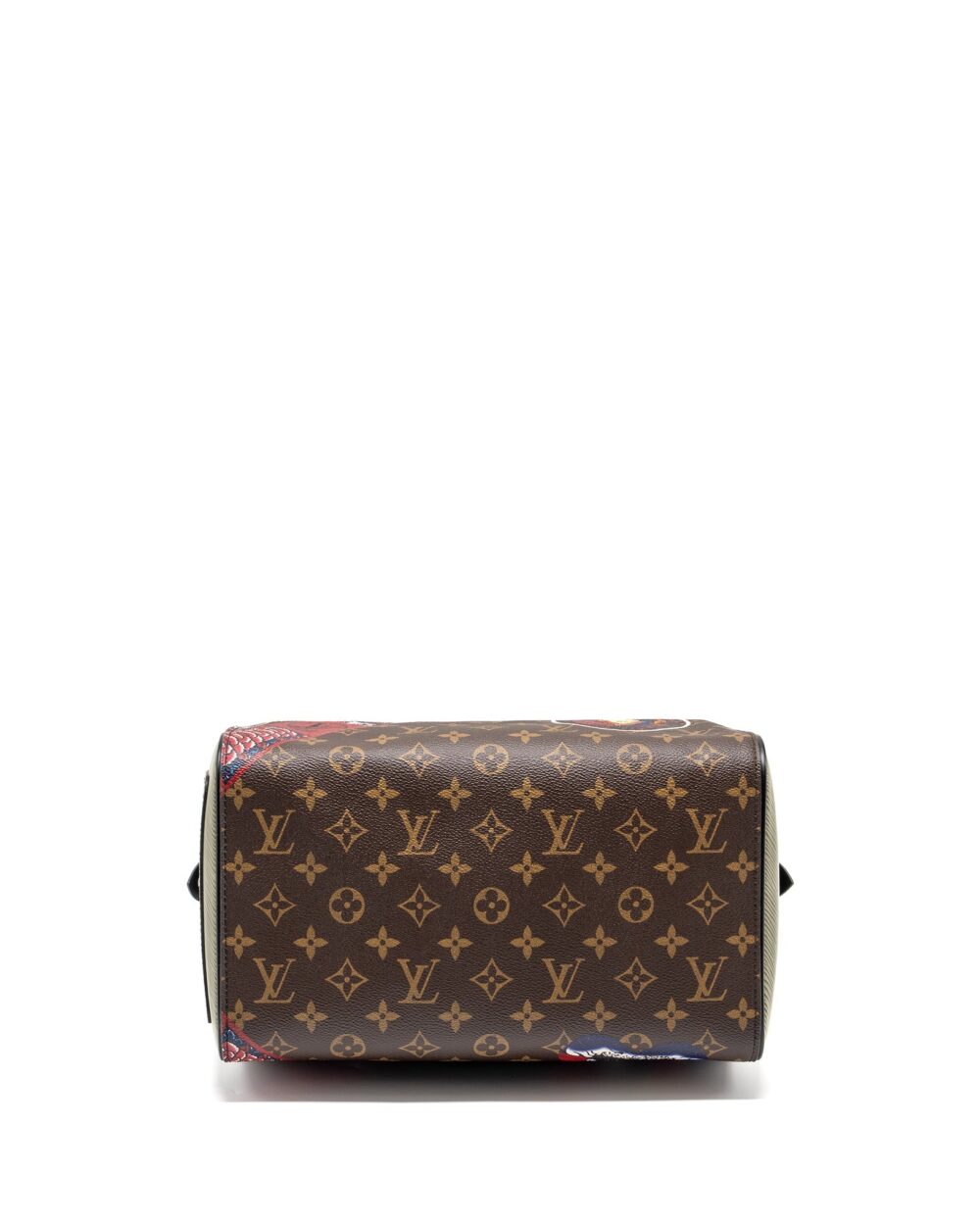 AAA Replica Louis Vuitton LV KABUKI LIMITED EDITION SPEEDY 30 MONOGRAM CANVAS/EPI MULTICOLOUR GHW