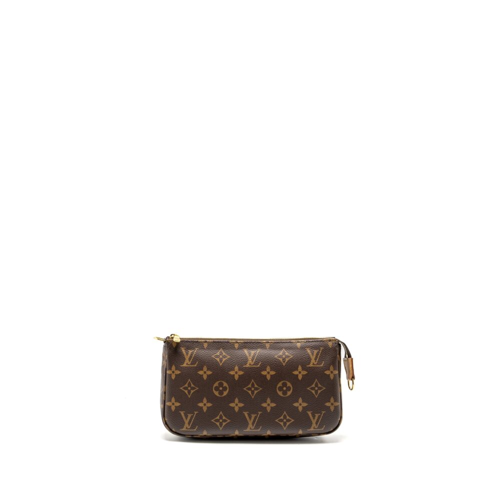 AAA Replica Louis Vuitton LV POCHETTE ACCESSORIES MONOGRAM CANVAS GHW