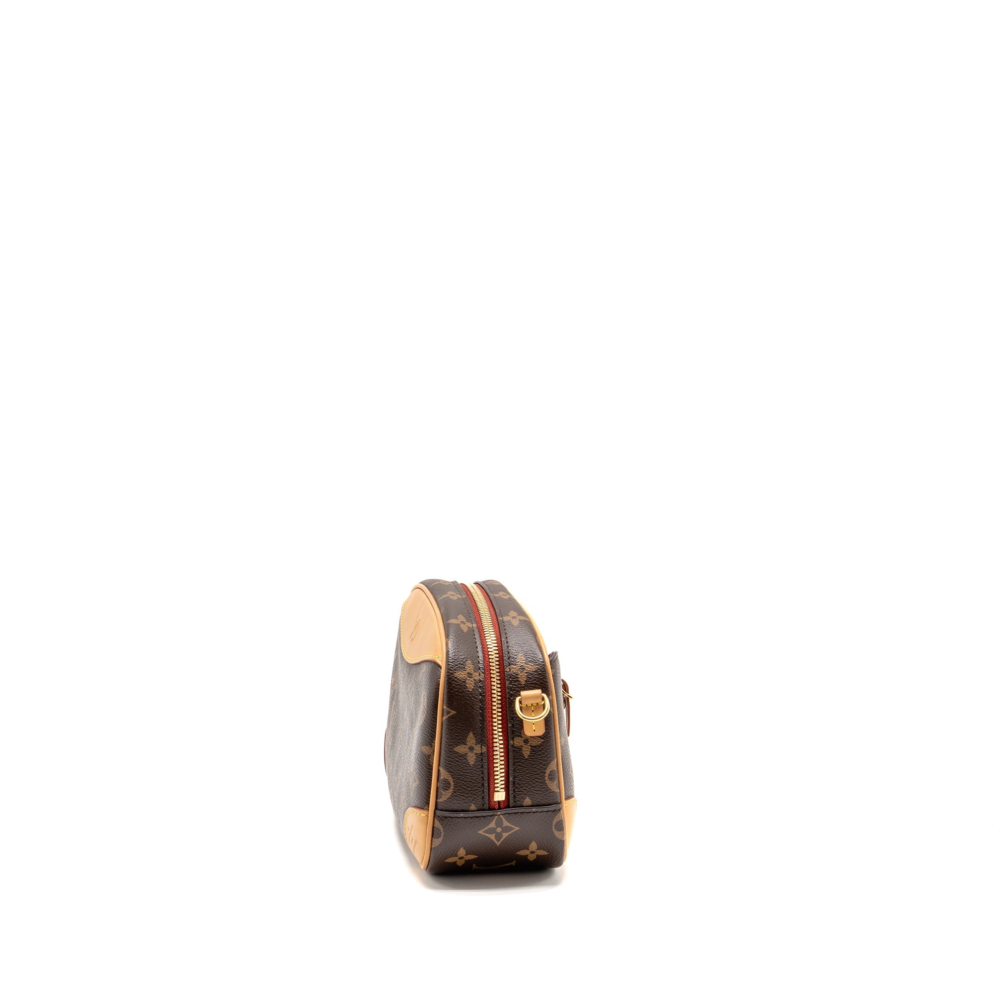 AAA Replica Louis Vuitton LV MINI DEAUVILLE SHOULDER BAG MONOGRAM CANVAS GHW