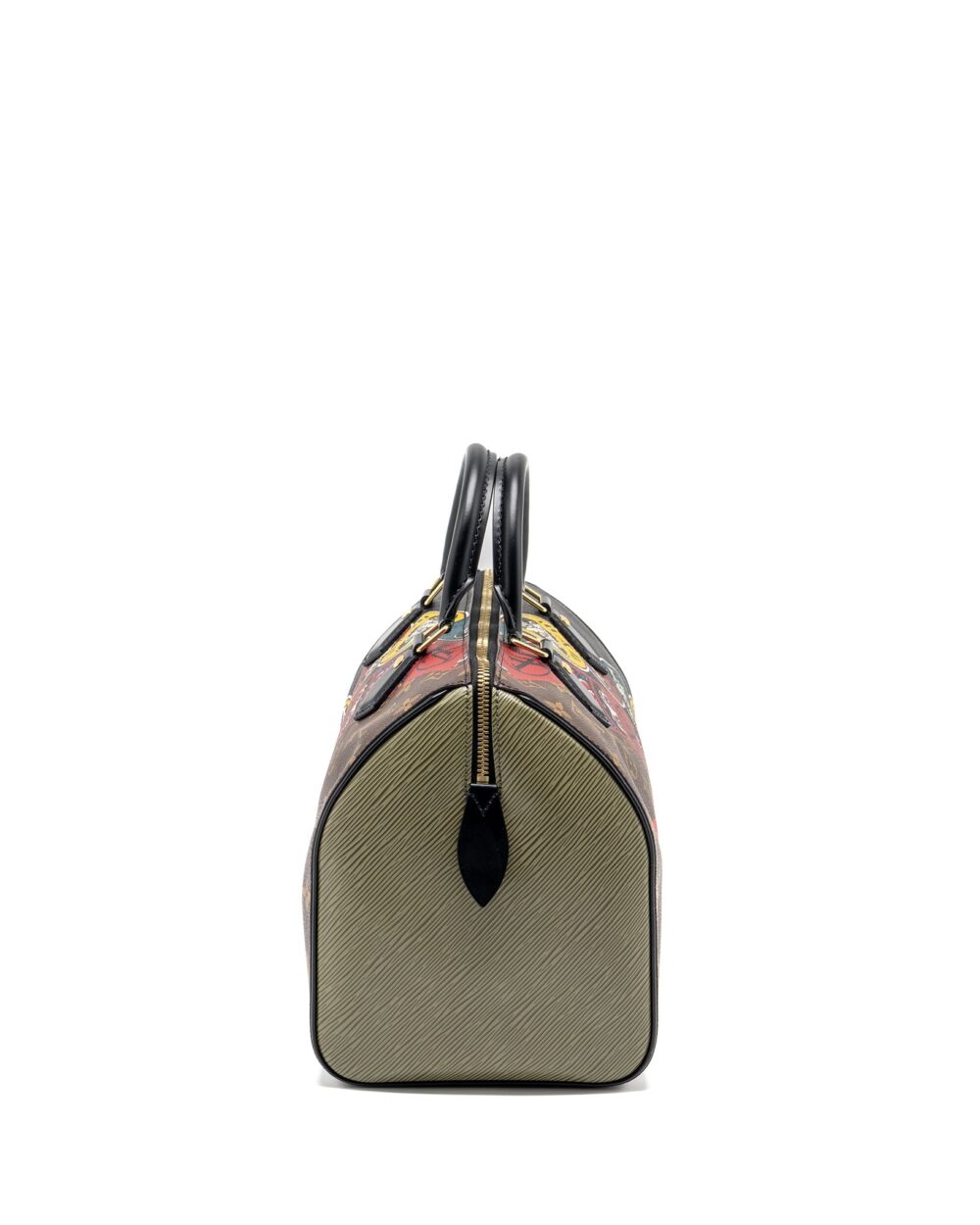 AAA Replica Louis Vuitton LV KABUKI LIMITED EDITION SPEEDY 30 MONOGRAM CANVAS/EPI MULTICOLOUR GHW