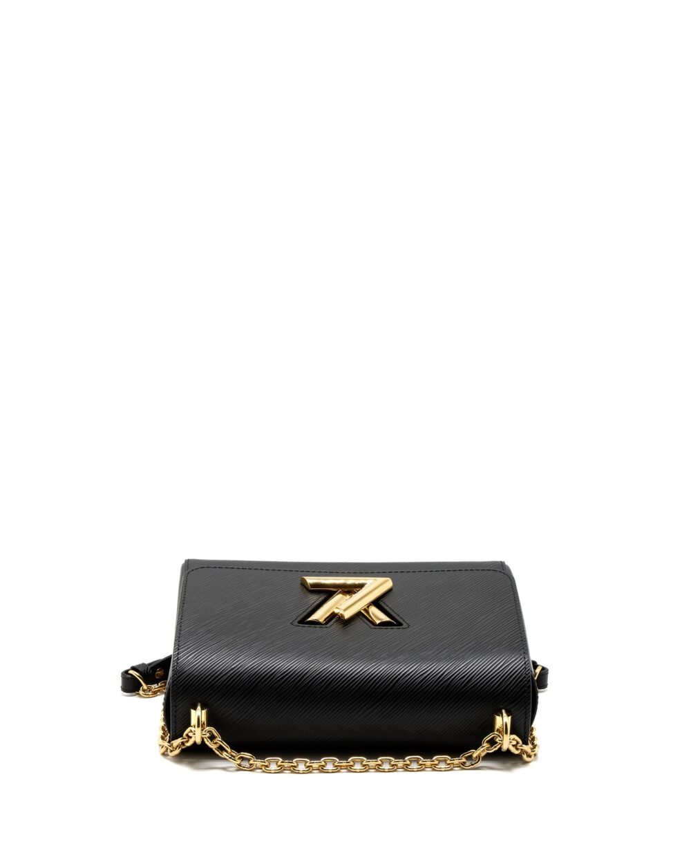 AAA Replica Louis Vuitton LV TWIST MM EPI BLACK GHW