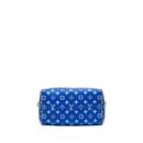 AAA Replica Louis Vuitton LV SPEEDY P9 BANDOULIERE 25 MONOGRAM SOFT CALFSKIN BLEU GHW