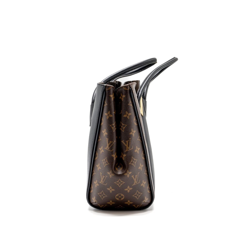AAA Replica Louis Vuitton LV KIMONO TOTE BAG LEATHER / MONOGRAM CANVAS GHW