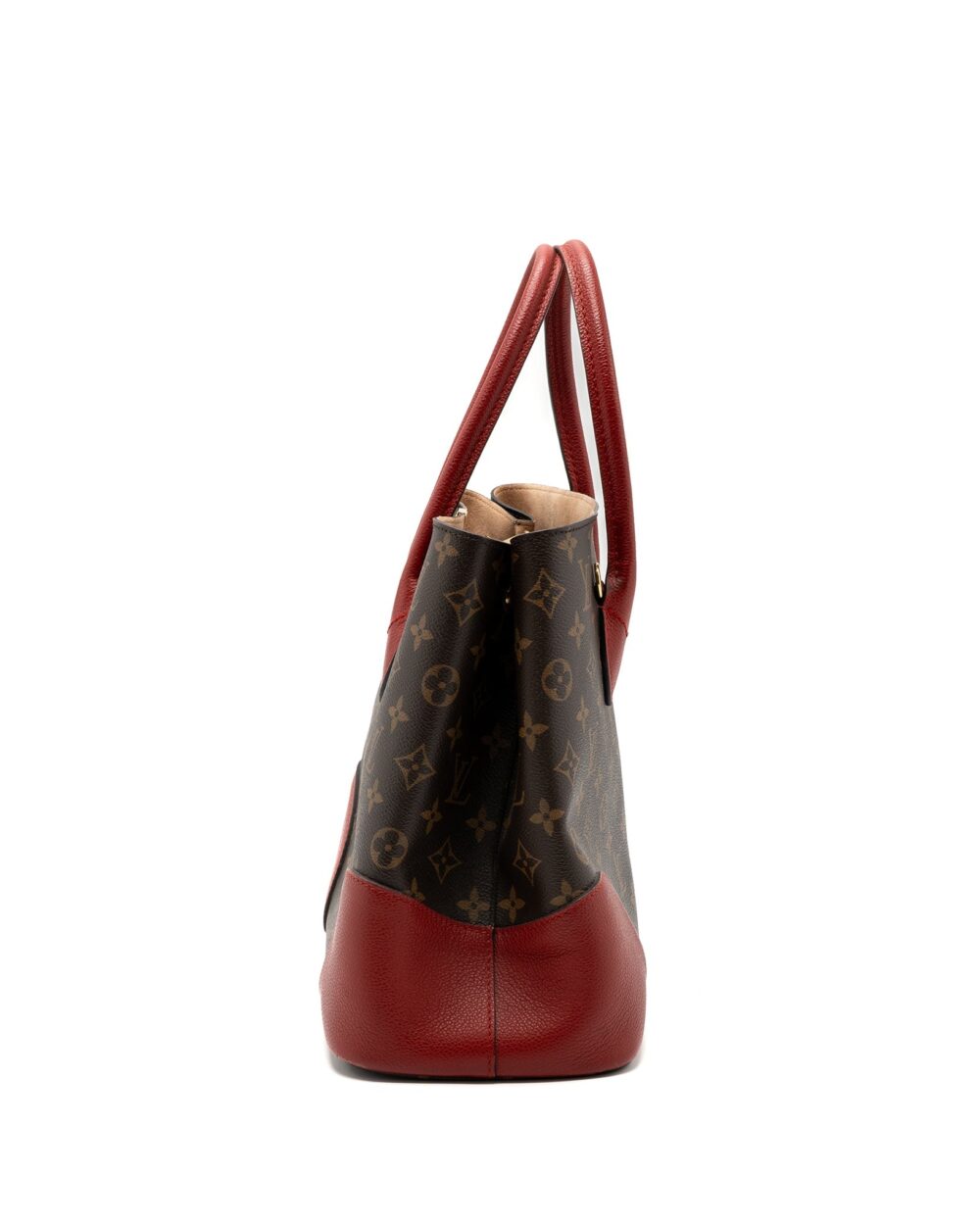 AAA Replica Louis Vuitton LV TOP HANDLE TOTE BAG MONOGRAM CANVAS / RED GHW