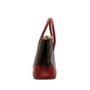 AAA Replica Louis Vuitton LV TOP HANDLE TOTE BAG MONOGRAM CANVAS / RED GHW