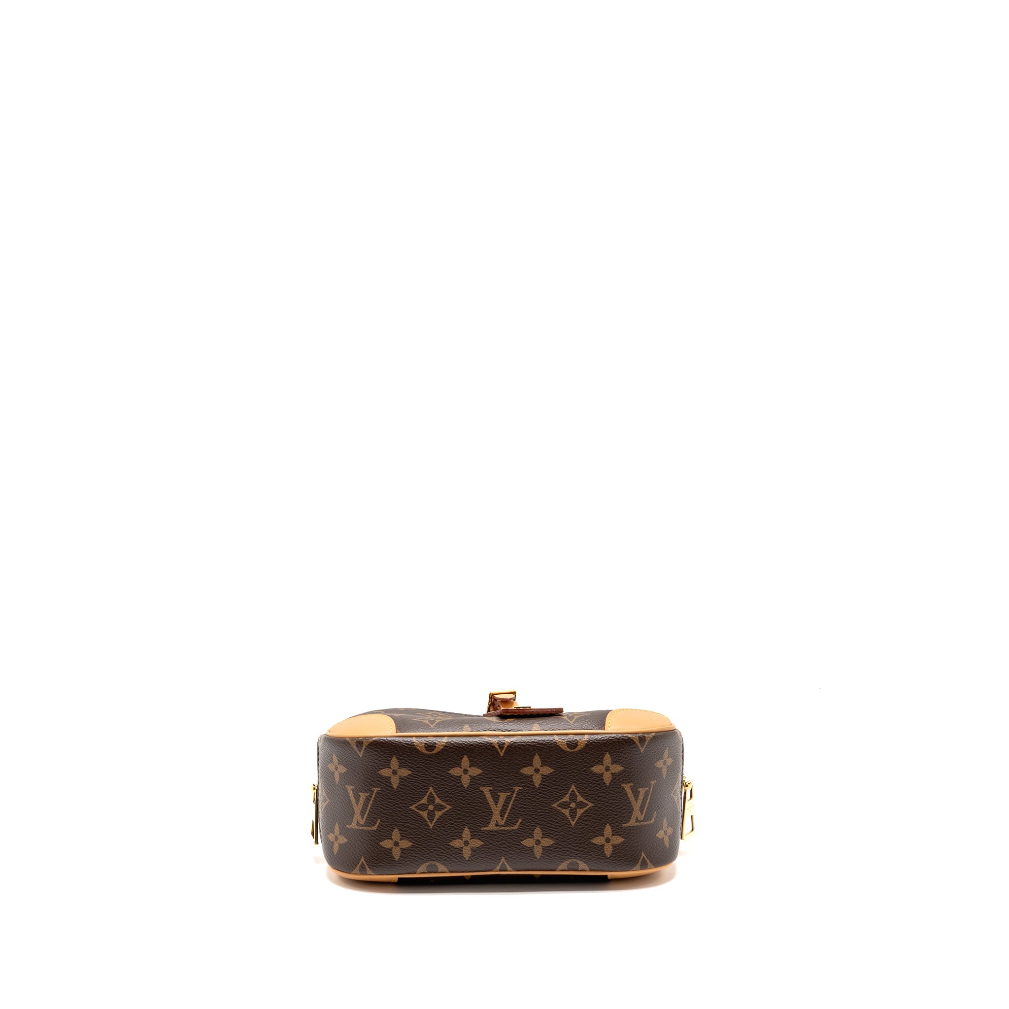 AAA Replica Louis Vuitton LV MINI DEAUVILLE SHOULDER BAG MONOGRAM CANVAS GHW