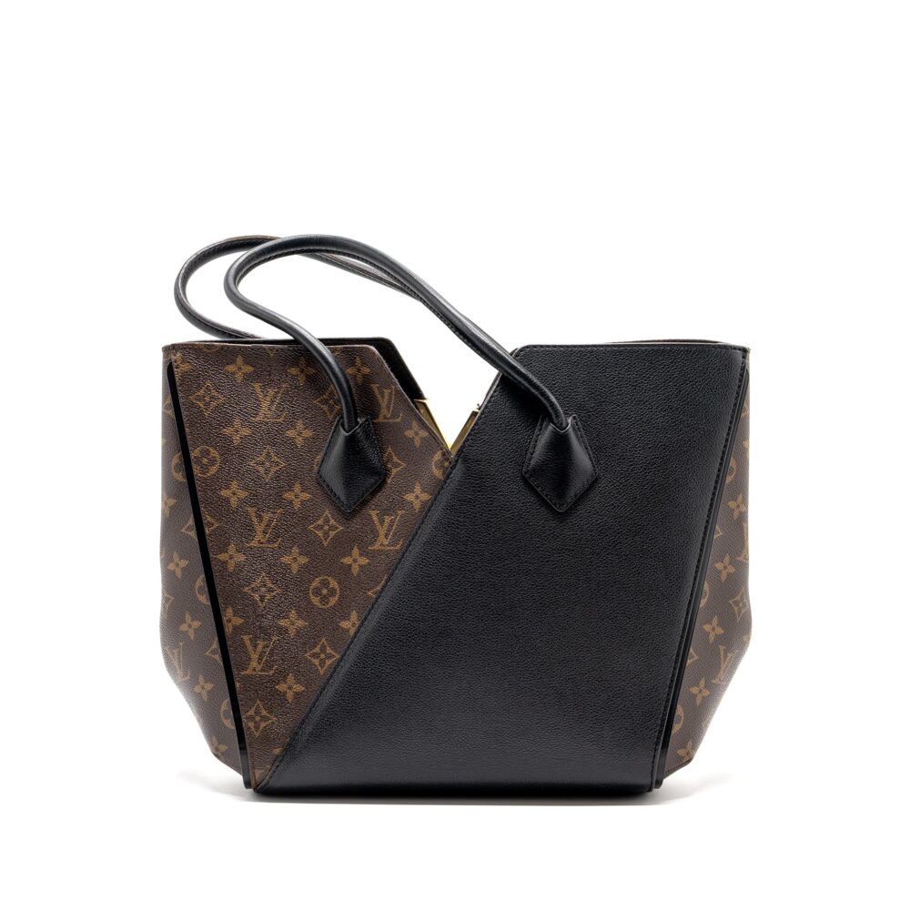 AAA Replica Louis Vuitton LV KIMONO TOTE BAG LEATHER / MONOGRAM CANVAS GHW