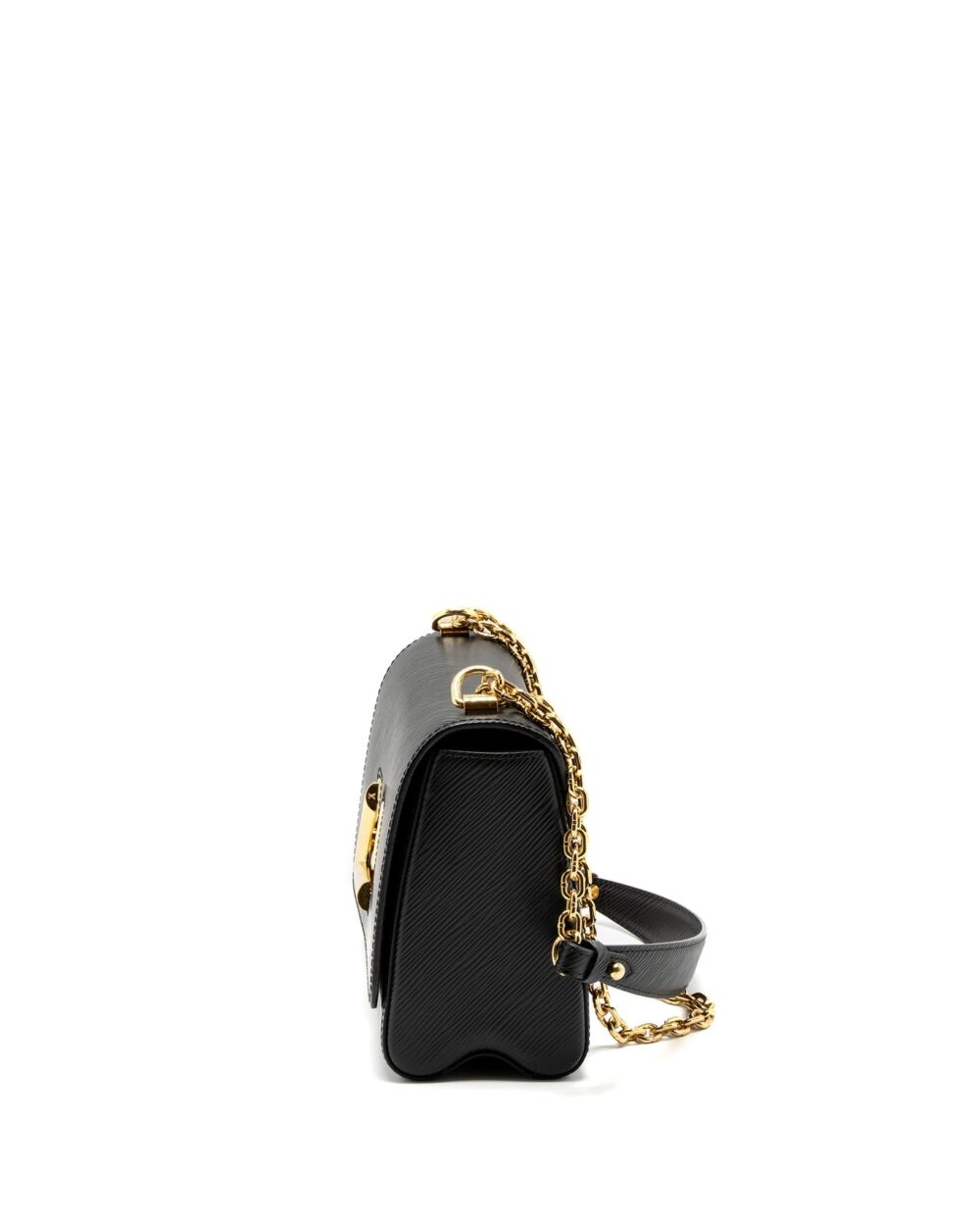 AAA Replica Louis Vuitton LV TWIST MM EPI BLACK GHW