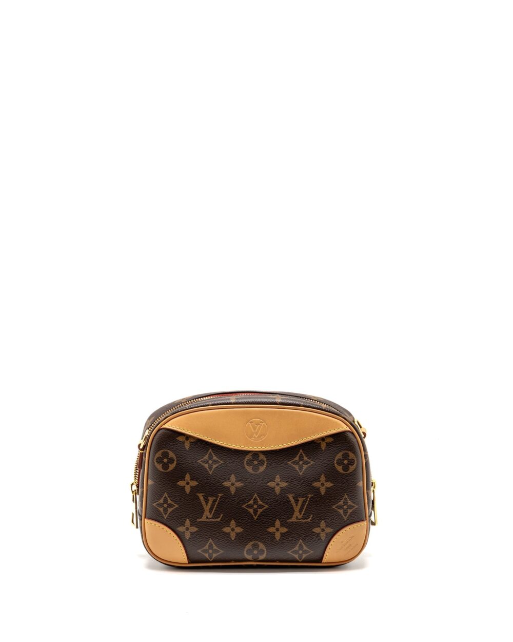 AAA Replica Louis Vuitton LV MINI DEAUVILLE SHOULDER BAG MONOGRAM CANVAS GHW