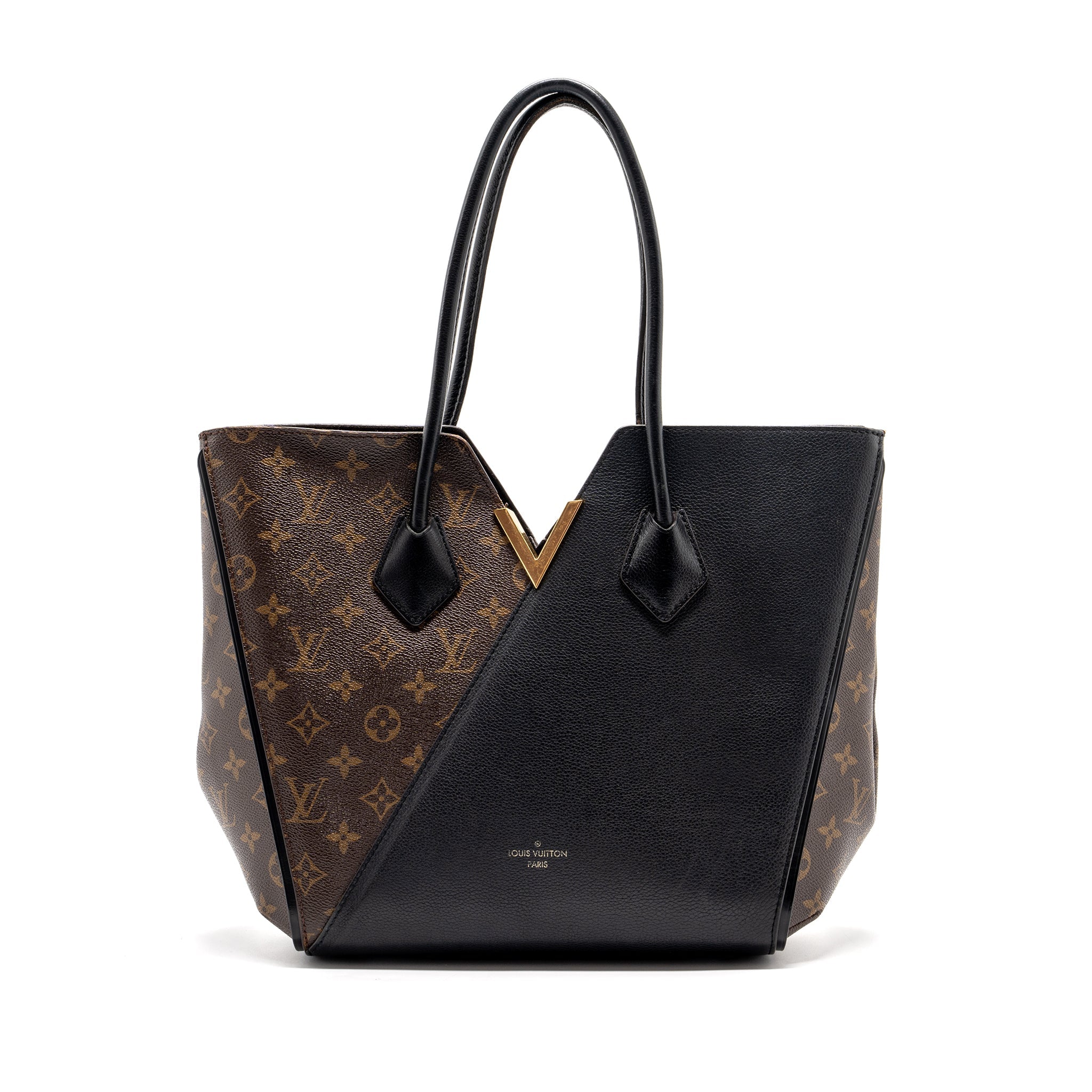 AAA Replica Louis Vuitton LV KIMONO TOTE BAG LEATHER / MONOGRAM CANVAS GHW