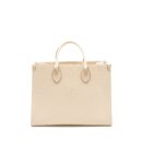 AAA Replica Louis Vuitton LV ONTHEGO MM EMPREINTE LEATHER WHITE GHW (NEW VERSION)