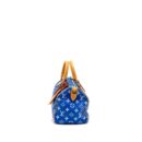 AAA Replica Louis Vuitton LV SPEEDY P9 BANDOULIERE 25 MONOGRAM SOFT CALFSKIN BLEU GHW
