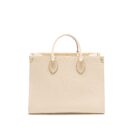 AAA Replica Louis Vuitton LV ONTHEGO MM EMPREINTE LEATHER WHITE GHW (NEW VERSION)