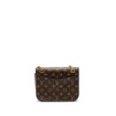 AAA Replica Louis Vuitton LV PASSY MONOGRAM CANVAS BLACK/GOLD HARDWARE