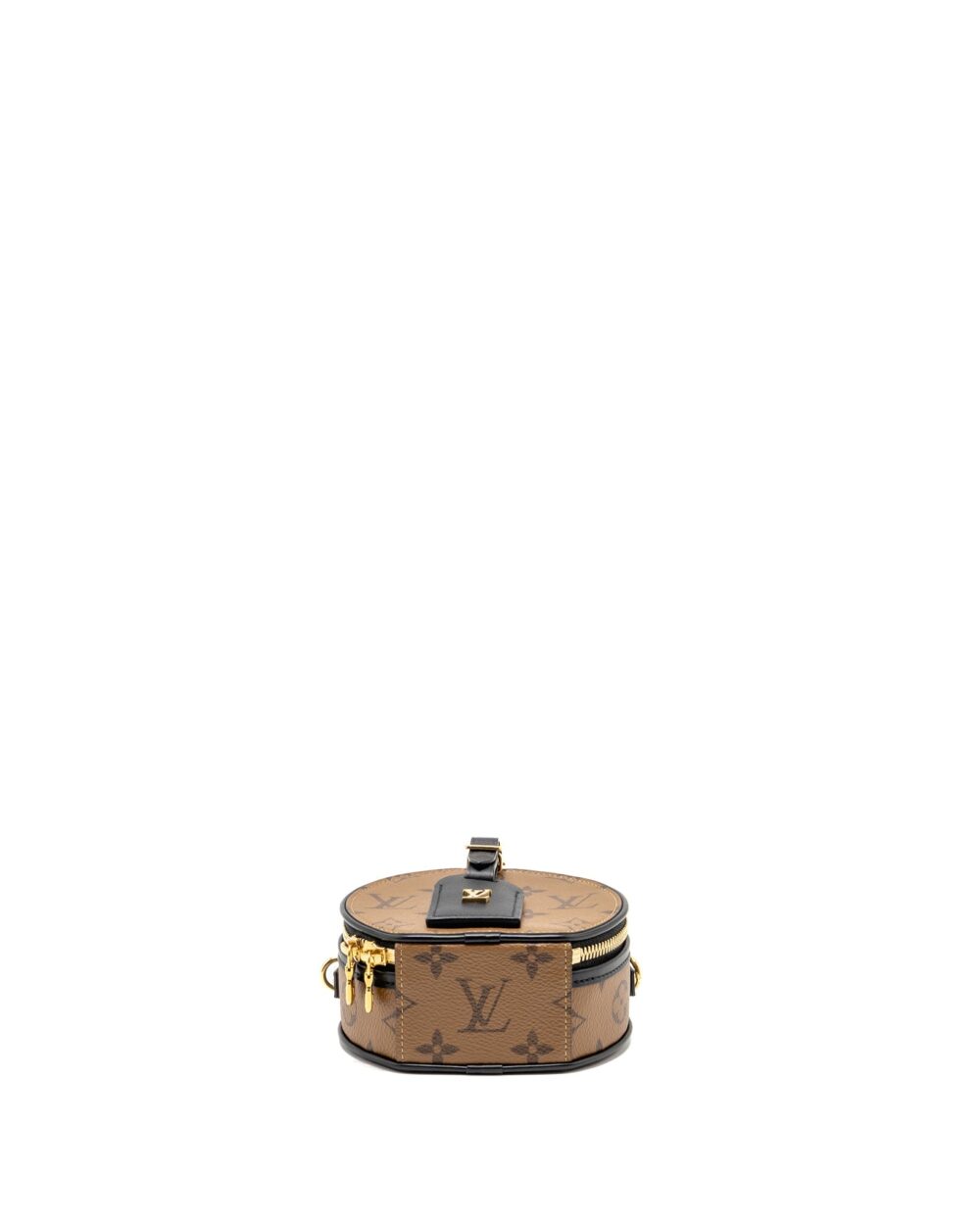 AAA Replica Louis Vuitton LV MINI BOITE CHAPEAU MONOGRAM REVERSE CANVAS GHW