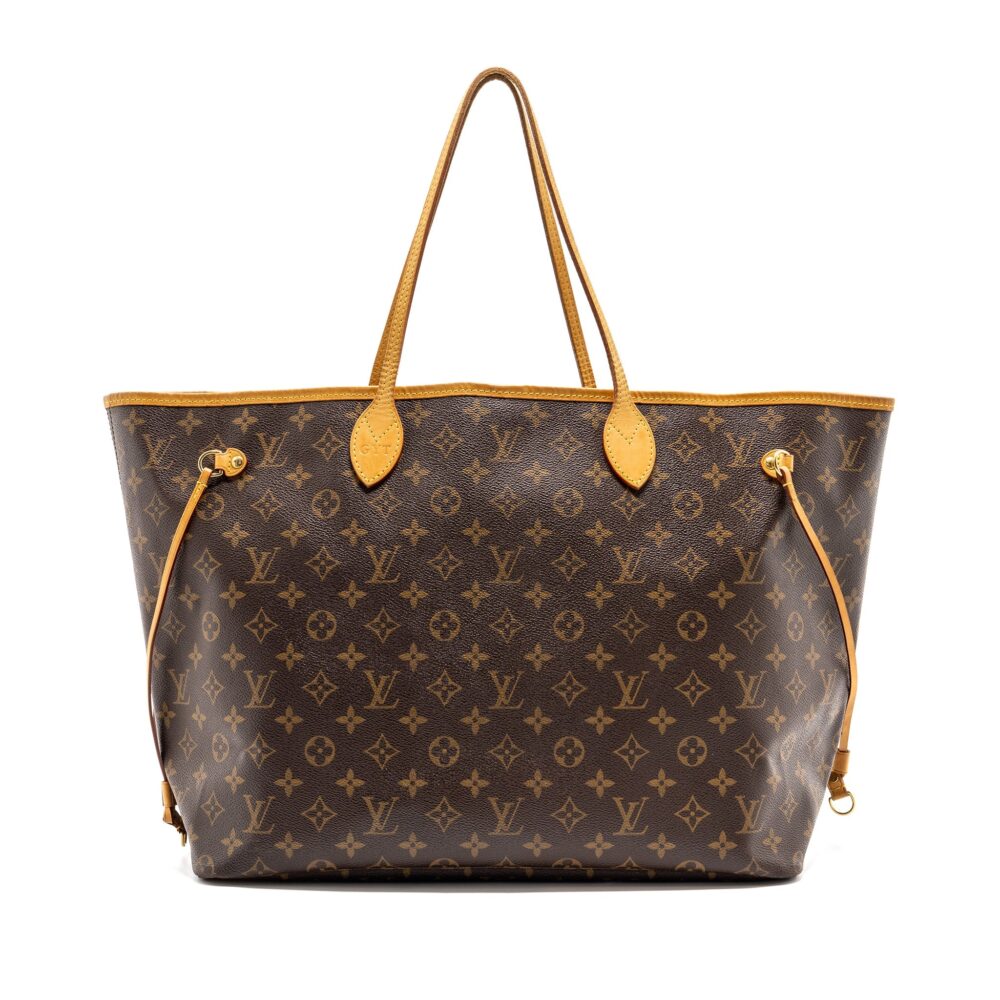 AAA Replica Louis Vuitton LV NEVERFULL GM MONOGRAM CANVAS GHW