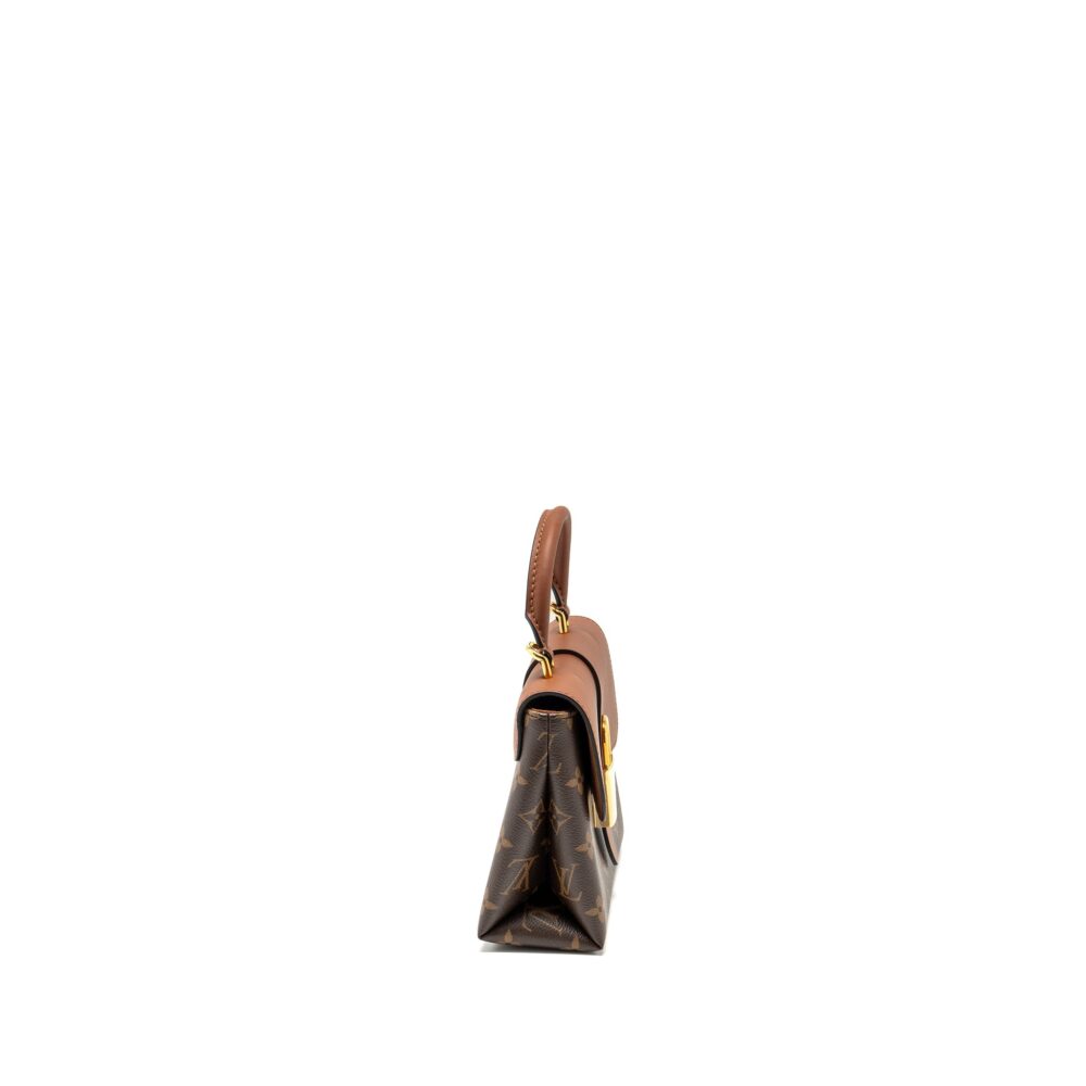 AAA Replica Louis Vuitton LV LOCK BB MONOGRAM CANVAS BROWN GHW