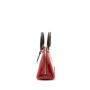 AAA Replica Louis Vuitton LV ALMA BB LIMITED EDITION VERNI MIROIR PATENT RED/MONOGRAM CANVAS GHW