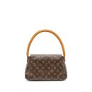 AAA Replica Louis Vuitton LV VINTAGE MINI LOOPING SHOULDER BAG MONOGRAM CANVAS GHW
