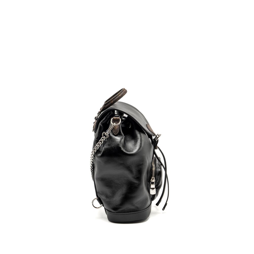 AAA Replica Louis Vuitton LV MONTSOURIS BACKPACK PM LAMBSKIN BLACK SHW