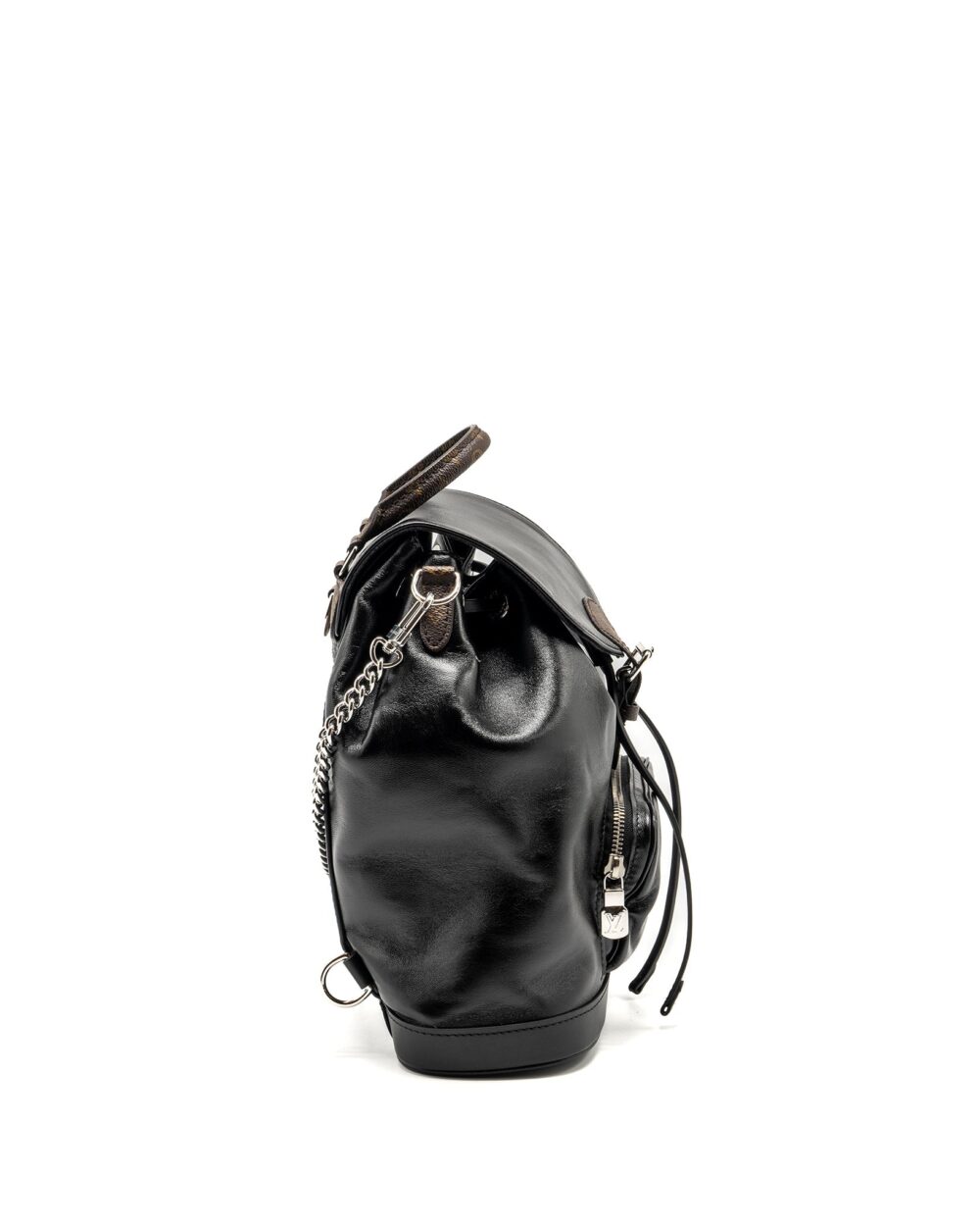 AAA Replica Louis Vuitton LV MONTSOURIS BACKPACK PM LAMBSKIN BLACK SHW