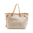 AAA Replica Louis Vuitton LV NEVERFULL GM DAMIER AZUR CANVAS GHW