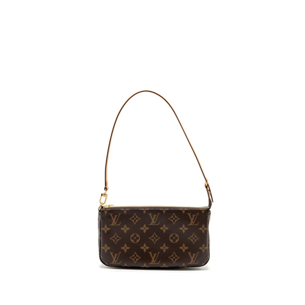 AAA Replica Louis Vuitton LV POCHETTE ACCESSORIES MONOGRAM CANVAS GHW