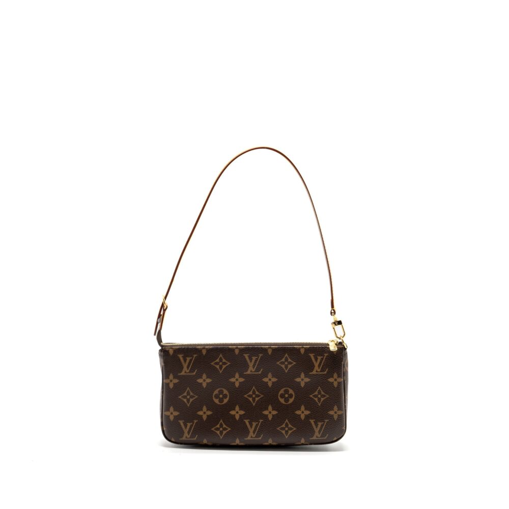 AAA Replica Louis Vuitton LV POCHETTE ACCESSORIES MONOGRAM CANVAS GHW
